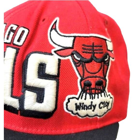 Chicago Bulls Windy City 47 Brand Hardwood Classics Snapback Wool Baseball Cap - Picture 3 of 6